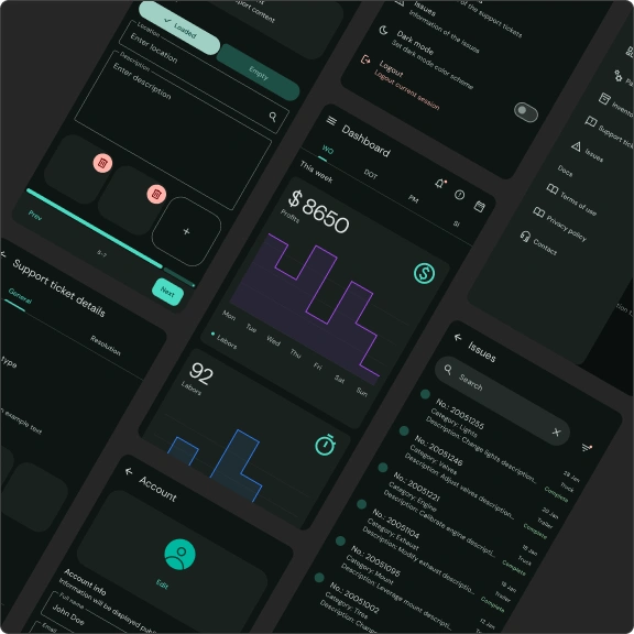 Login Portal Interface