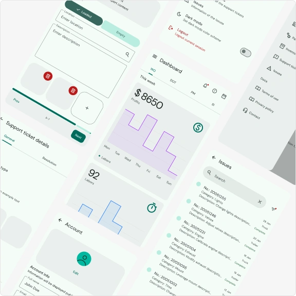 Login Portal Interface